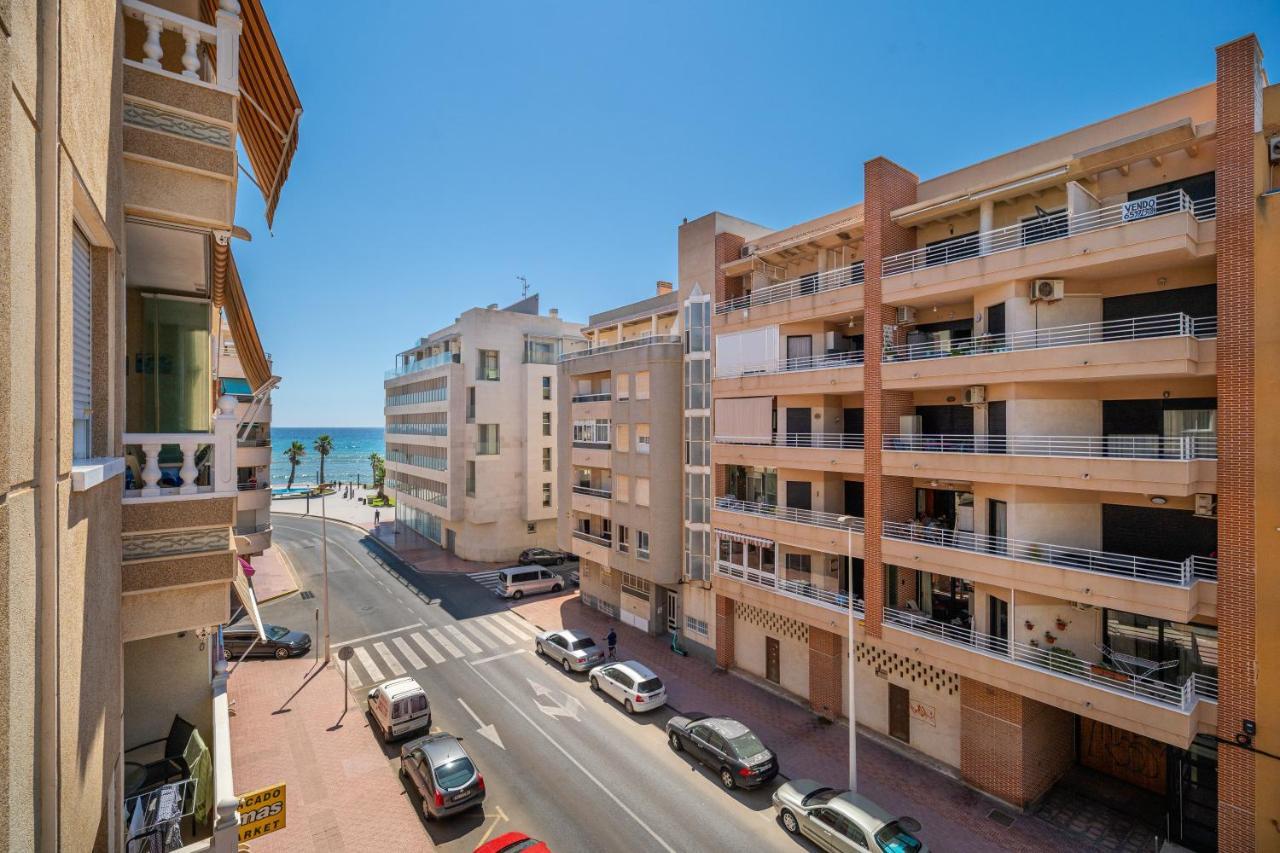 Torrevieja Playa Del Cura Con Vista Al Mar Apartment Bagian luar foto