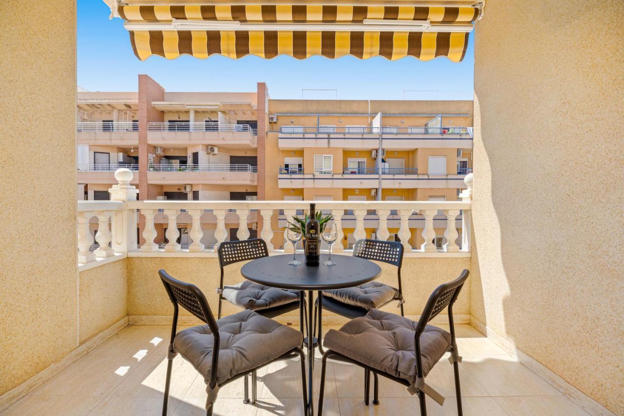 Torrevieja Playa Del Cura Con Vista Al Mar Apartment Bagian luar foto