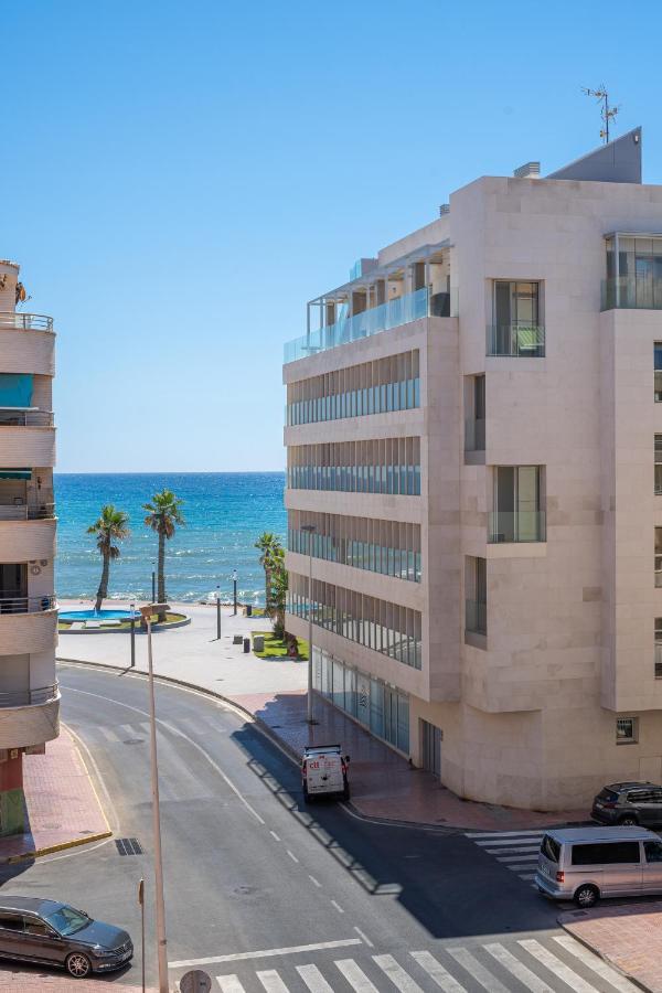 Torrevieja Playa Del Cura Con Vista Al Mar Apartment Bagian luar foto